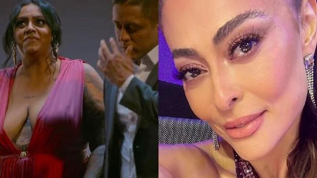 Amanda Souza e Paulo Simi no Casamento �s Cegas e Juliana Paes