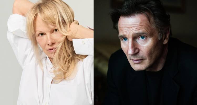Pamela Anderson e Liam Neeson