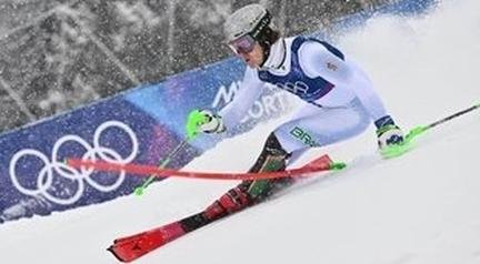 Lucas Pinheiro Braathen cai em descida e fica sem chance de 2� medalha