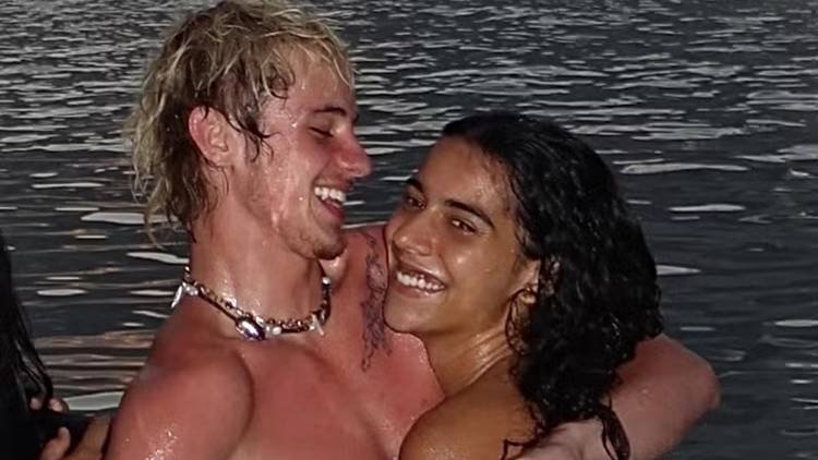 Marina Sena e Juliano Floss 