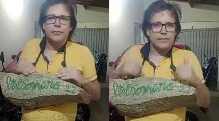 Bolsonarista carregar� pedra de 25 kg no pesco�o na caminhada com Nikolas