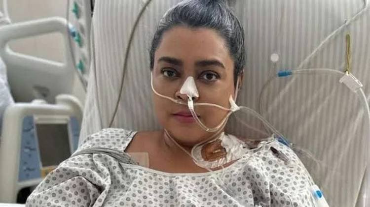 Preta Gil em hospital