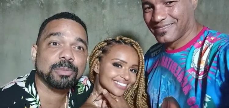 Natalia e bateristas