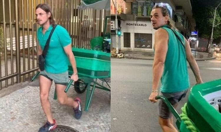 Ex-ator de Malha��o vende cerveja nas ruas do Rio de Janeiro