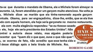 MENSAGEM - QUEM DIZ O QUE QUER, OUVE O QUE NÃO QUER