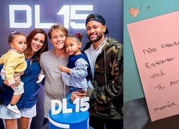 Neymar revela sem querer o nome da terceira filha com Bruna Biancardi