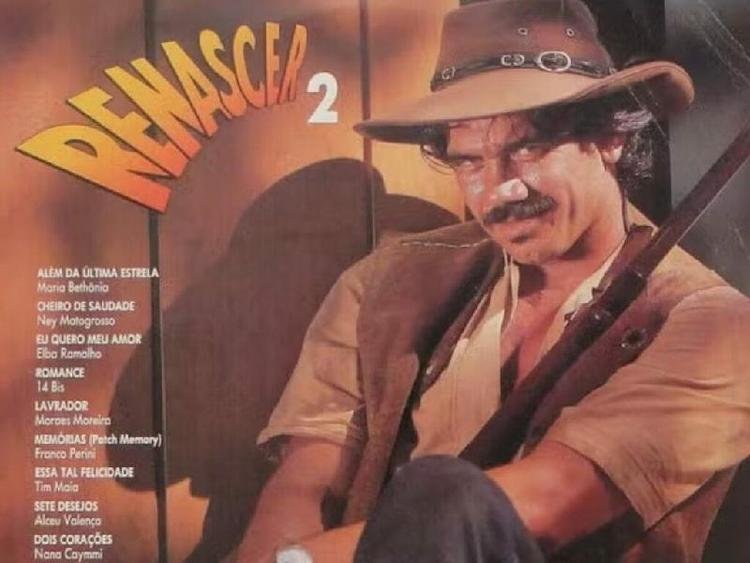 Jackson Antunes na capa da trilha sonora de 'Renascer'