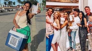 Ex-babá da família Poncio vira vendedora de açaí e explica demissão