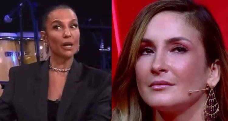 As cantoras Ivete Sangalo e Claudia Leitte.