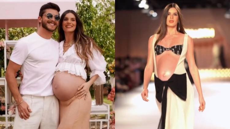 Klebber Toledo se derrete ao ver Camila Queiroz 