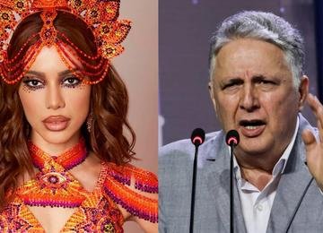 Anitta perde a paciência com Anthony Garotinho e dispara: 'Escória'
