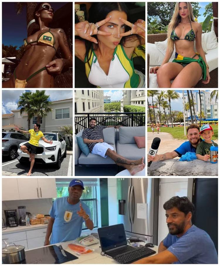Entre famosos e futebol: ex-BBBs acompanham Brasil na Copa do Mundo