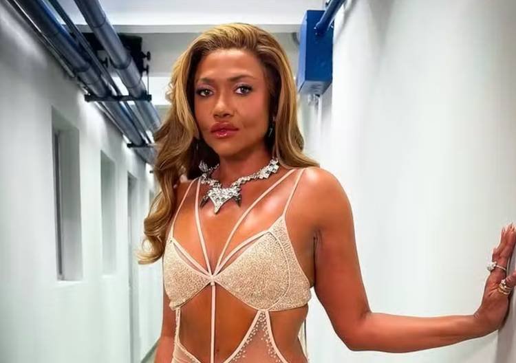 Gaby Amarantos celebra 35 kg a menos e rebate cr�ticas
