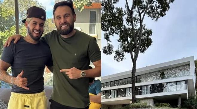 Zé Felipe deixa mansão de R$ 27 milhões e detalhes do imóvel impressionam