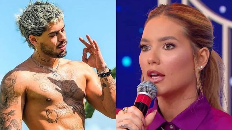 Cantor foi flagrado apagando diversas publica��es em que aparece ao lado da influencer