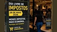 Dia Livre de Impostos 2026 acontece em 28 de maio e promete descontos de até 70% no comércio, destacando o peso dos tributos no consumo