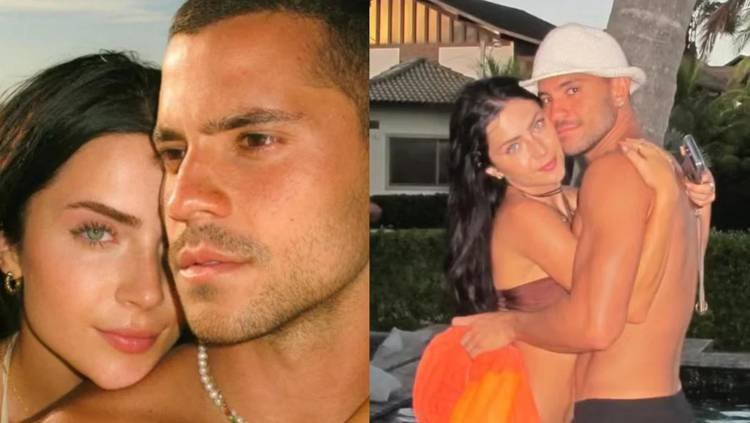 Andr� Lamoglia e Jade Picon