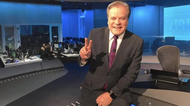 Chico Pinheiro comenta sobre o destino tr�gico de Odete Roitman em 