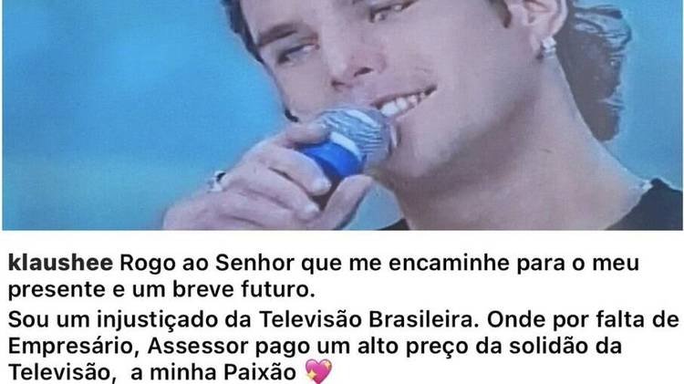 Antes de falecer, Klaus Hee chegou a falar sobre 