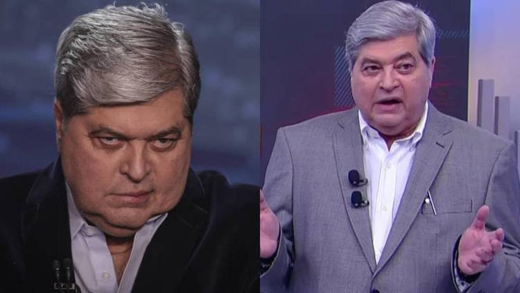 O apresentador reagiu aos rumores de que estaria em conflito com a equipe da nova emissora