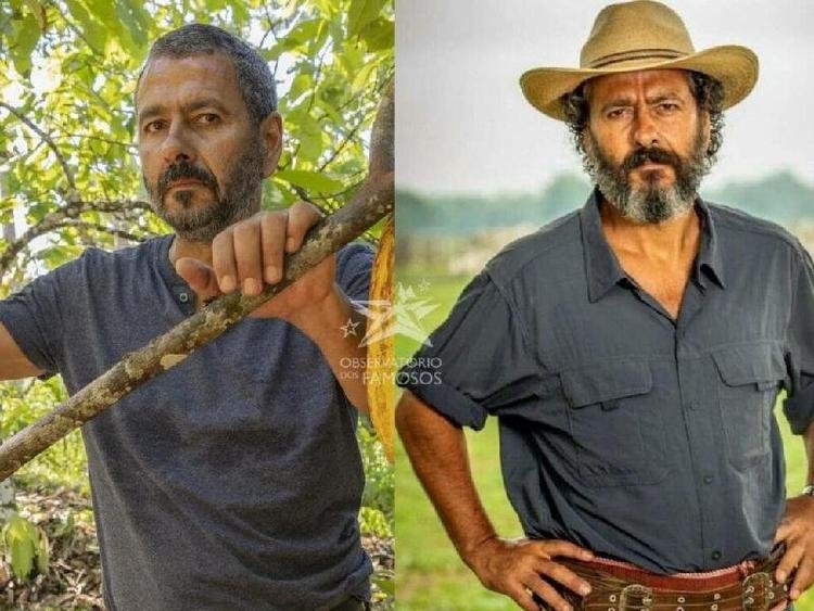 Marcos Palmeira em 'Renascer' e 'Pantanal'