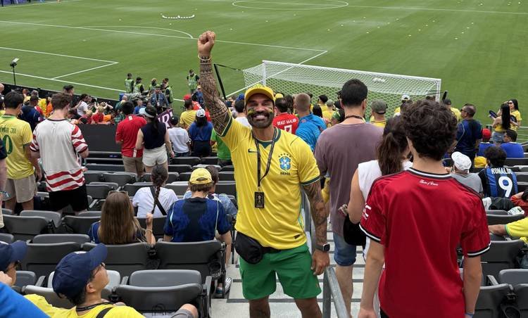 Dan Cunha relembra silêncio de torcedores em gol de Neymar  durante a Copa do Mundo