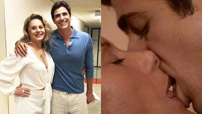 La�os de Fam�lia: Reynaldo Gianecchini recorda intimidade com Vera Fischer