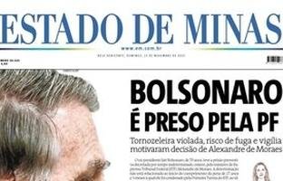 CONFIRA A CAPA DO ESTADO DE MINAS DO DIA 23/11/2025