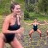 Laura Keller se defende ap�s pol�mica em retiro: 'N�o pensem que � macabro'