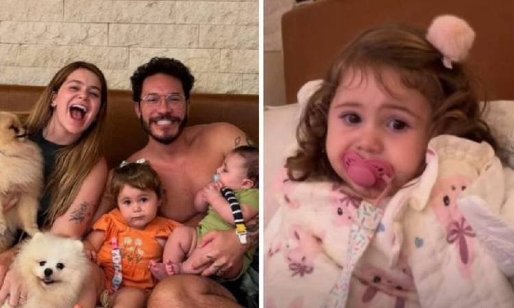 Viih Tube e Eliezer atualizam estado de sa�de da filha Lua ap�s mal-estar
