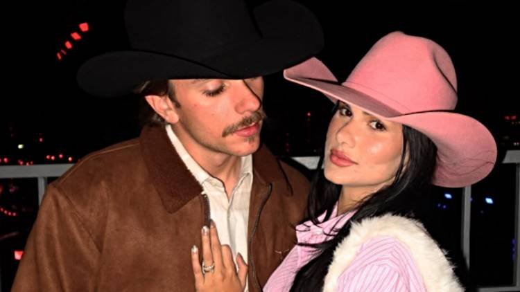 Kelly Fazendeira e Miguel Mendes