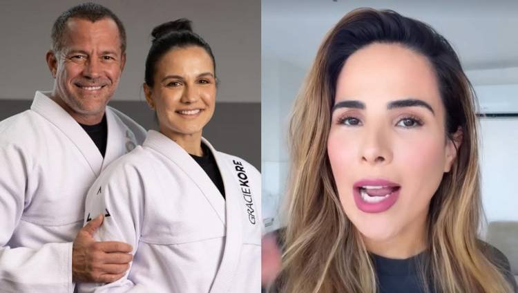 Malvino Salvador e Kyra Gracie