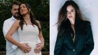 Bruna participou do casamento de Bianca Biancardi, que aproveitou a cerimônia para fazer o chá revelação do primeiro filho e surpreendeu a família 