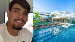 Lucas Paquetá compra mansão de R$ 25 milhões e tem Xuxa como vizinha 