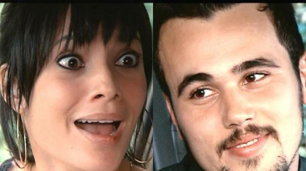 Ivonete (Amandha Lee) e Tom�s (Bruno Ferrari) de Chamas da Vida