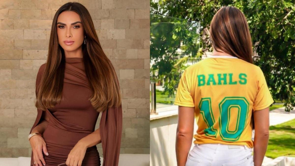 Nicole Bahls diverte ao explicar futebol para a Copa: 'Chutar para o gol'