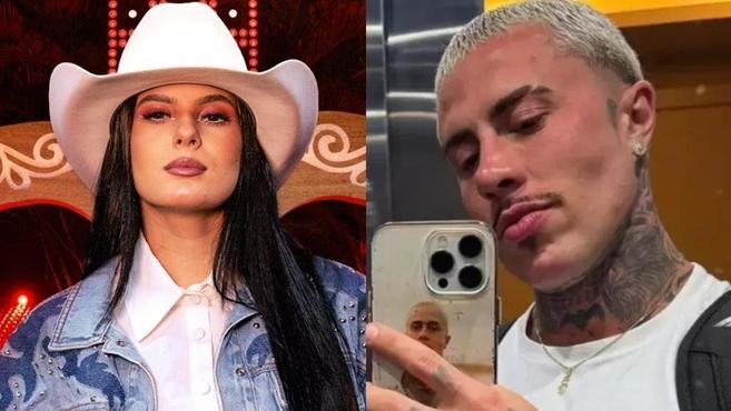 Ana Castela � chamada de decadente ao posar ao lado de MC Daniel