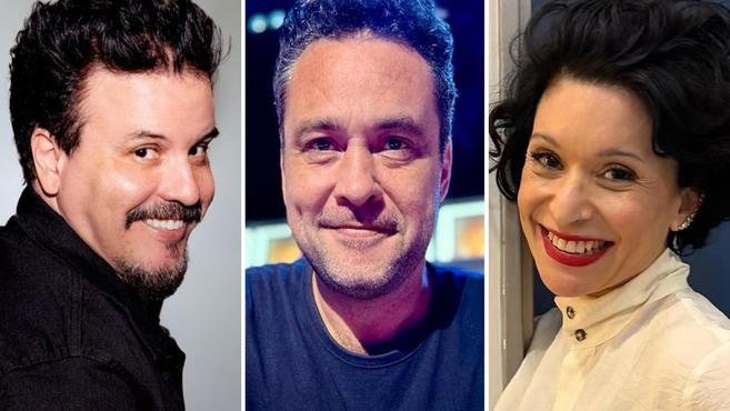 Luciano Nassyn e Juninho Bill fazem show sem Patrícia Marx e dão o que falar
