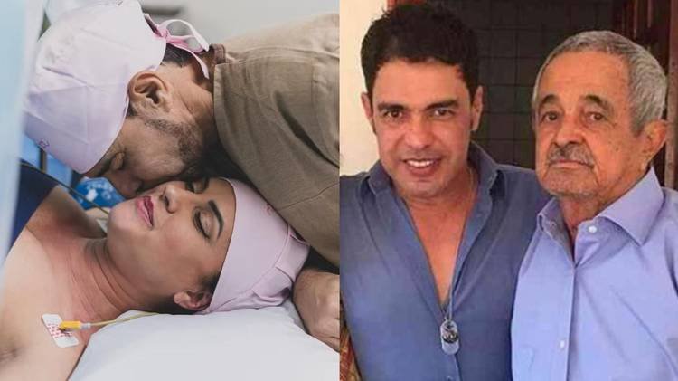 Clara, filha do cantor com Graciele Lacerda, gerou coment�rios com seu batizado religioso