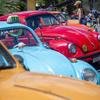 Carros antigos ocupam o bairro Castelo neste domingo (11)