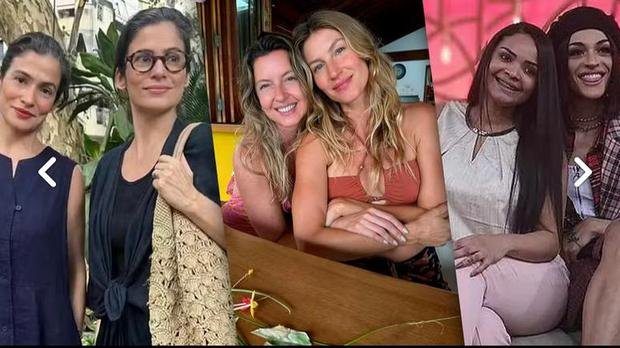 Al�m de Gisele B�ndchen: celebridades que t�m irm�os g�meos fora dos holofotes