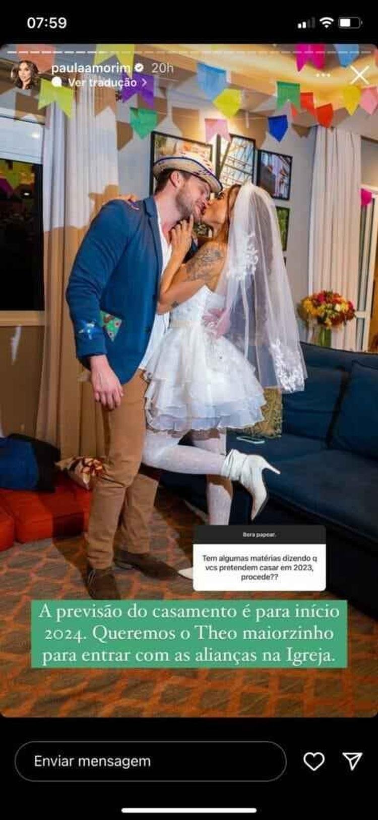 Paula Amorim e Breno Sim�es