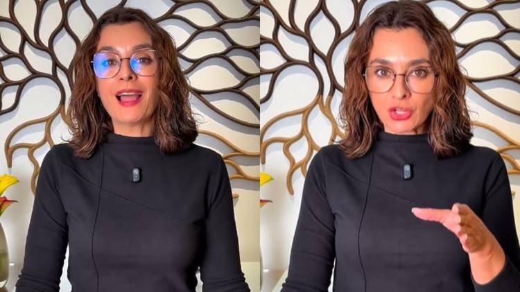 Apresentadora usou as redes sociais para relatar o ocorrido