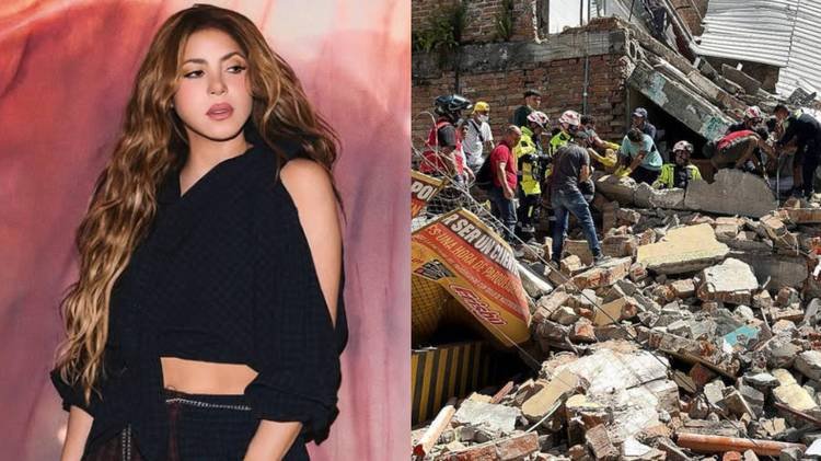 Colombiana, a artista usou as redes sociais para falar publicamente sobre a tragédia