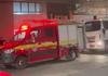 Inc�ndio em lanchonete mobiliza bombeiros em cidade mineira