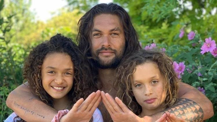 Jason Momoa e filhos