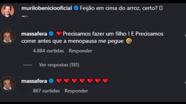 Brincadeira sobre ter um filho
