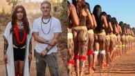 Cantora e apresentador estiveram no Território Indígena do Xingu para participar do ritual Kuarup