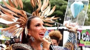 Ap�s o carnaval, infec��o intestinal de Ivete Sangalo acende alerta