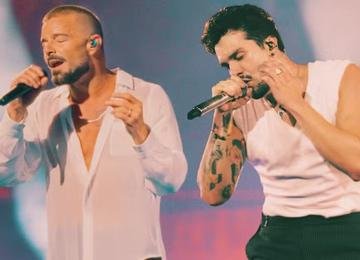 Ricky Martin celebra parceria com Luan Santana: 'Alegria dividir essa canção'